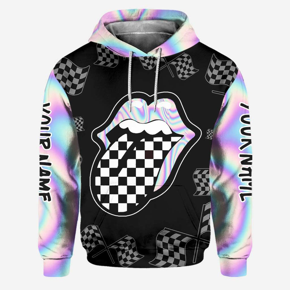 I'm Not Sugar And Spice - Personalized Racing Hoodie and Leggings