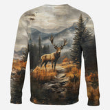 Any Name Beautiful Deer - Personalized Hunting All Over Shirt