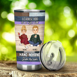 I Choose You - Personalized Couple Tumbler