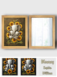 You Are My Sunshine - Personalized Mother Wooden Mirror Night Light