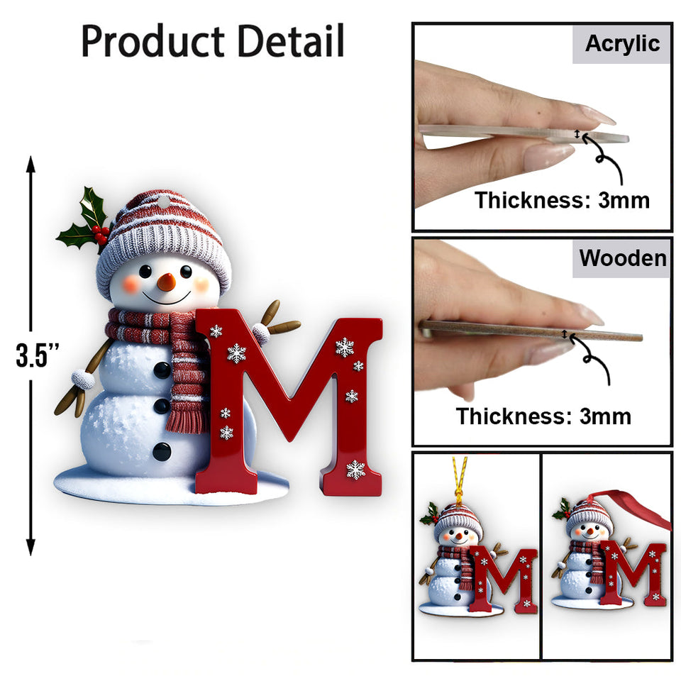 Merry Christmas - Personalized Family Ornament