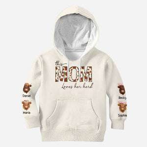 This Mama Loves Her Herd - Personalized Mother All Over Shirt