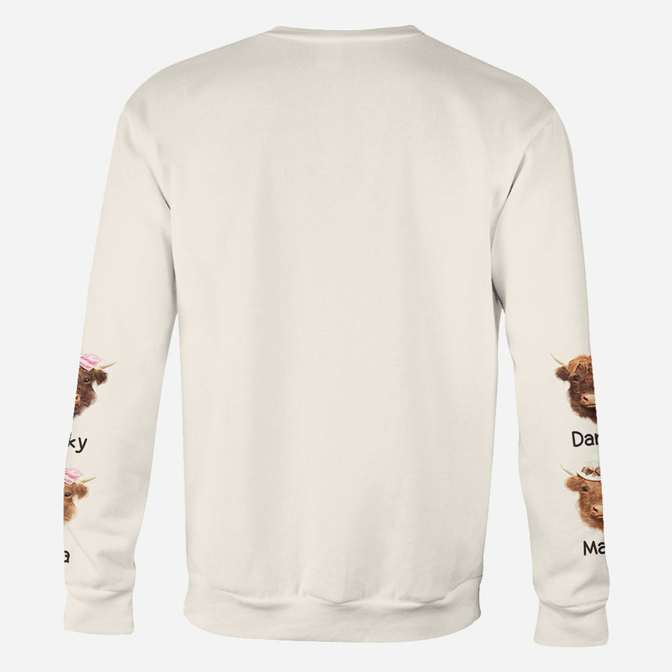 This Mama Loves Her Herd - Personalized Mother All Over Shirt
