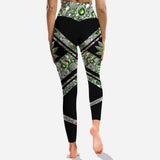 Stunning Leaf - Personalized Weed Hoodie and Leggings