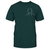 Custom Line Art - Personalized Kid Embroidered T-shirt
