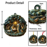 Holy Family - Personalized Christian Ornament