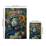 Welcome To My Garden - Personalized Gardening Garden Flag