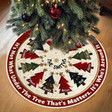 Family Christmas Tree - Personalized Family Tree Skirt