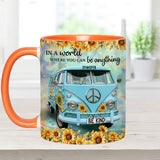 Be Kind - Personalized Hippie Accent Mug