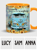 Be Kind - Personalized Hippie Accent Mug