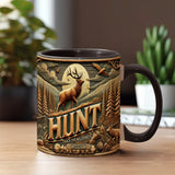 Love Hunting - Personalized Hunting Accent Mug