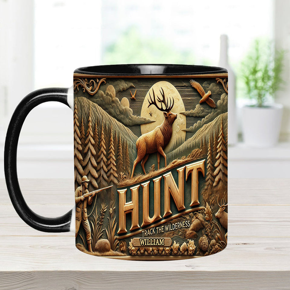 Love Hunting - Personalized Hunting Accent Mug