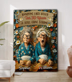 Annoying Each Other For Years & Still Going Strong - Personalized Couple Canvas And Poster
