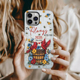 Ceux qu'on aime ne nous quittent jamais - Coque de téléphone personnalisée avec impression intégrale