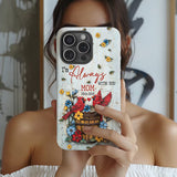 Ceux qu'on aime ne nous quittent jamais - Coque de téléphone personnalisée avec impression intégrale