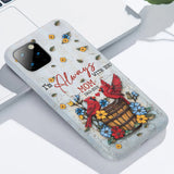 Ceux qu'on aime ne nous quittent jamais - Coque de téléphone personnalisée avec impression intégrale