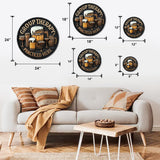 Group Therapy - Personalized Beer Cut Metal Sign