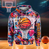 Cool Basketball Design - Personalized Basketball All Over Shirt