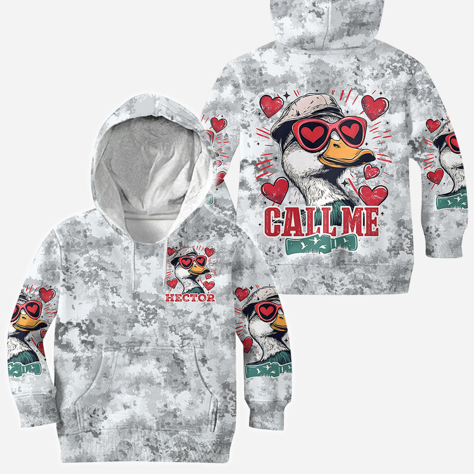 Call Me - Personalized Hunting All Over Shirt