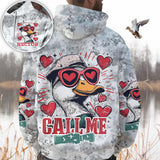 Call Me - Personalized Hunting All Over Shirt