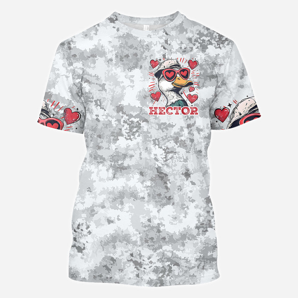Call Me - Personalized Hunting All Over Shirt