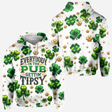 Everybody In The Pub Gettin' Tispy - Saint Patrick's Day All Over Shirt