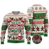 This Is My Christmas Movie Watching Sweater - Personalized Ugly Sweater