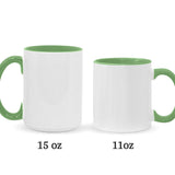 Mamacado - Personalized Pregnancy Accent Mug