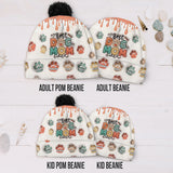 Best Dog Mom Ever - Personalized Dog Beanie Hat