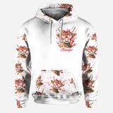Just A Girl Who Loves Highland Cows - Personalized Highland Cow Hoodie and Leggings