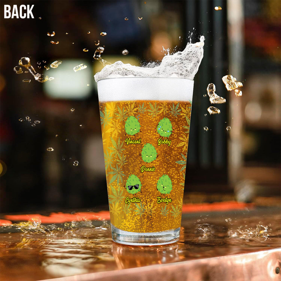 Dopest Dad Ever - Personalized Father Beer Glass