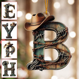 Strong Cowboy - Personalized Ornament