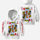 King And Queen Of Love - Personalized Couple All Over Shirt
