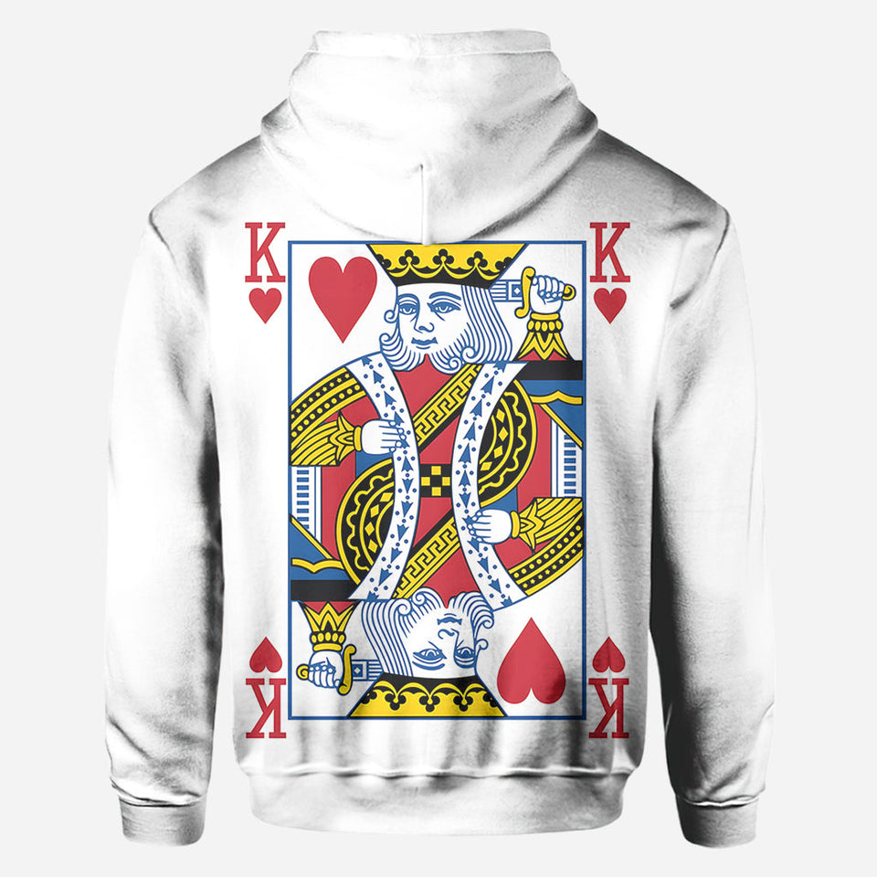 King And Queen Of Love - Personalized Couple All Over Shirt