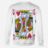King And Queen Of Love - Personalized Couple All Over Shirt