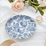 Chicken Toile de Jouy - Personalized Chicken Fully Printed Jewelry Dish