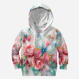 Love Butterflies - Personalized Butterfly Hoodie and Leggings
