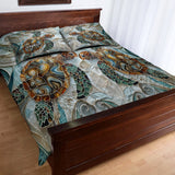 Love Turtles - Personalized Turtle Quilt Set