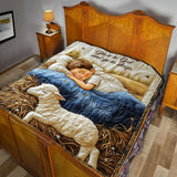 Give It To God And Go To Sleep - Christian Quilt