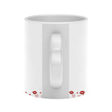 I Love You - Personalized Couple Heart Handle Mug
