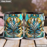 Stunning Leaf - Personalized Weed Accent Mug