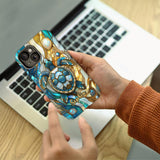 Artistic Turtle - Personalized Turtle Full Print Phone Case