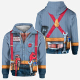 My Mechanic Man - Personalized Mechanic All Over Shirt