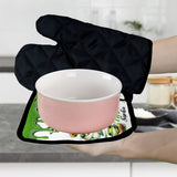 Just A Girl Who Loves Frogs - Personalized Frog Oven Mitts & Pot Holder Set