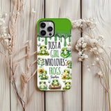 Just A Girl Who Loves Frogs - Personalized Frog Full Print Phone Case