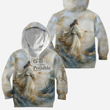 With God All Things Are Possible - Personalized Christian All Over Shirt