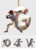 Best Player Ever - Personalized Baseball Ornament