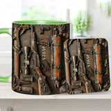 Vintage Tools - Personalized Hunting Accent Mug