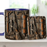 Vintage Tools - Personalized Hunting Accent Mug