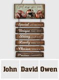 God Says You Are... - Personalized Football Pallet Wood Sign